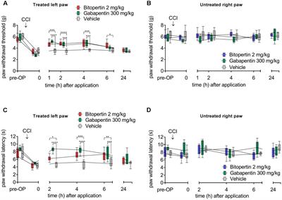 The GlyT1 Inhibitor Bitopertin Ameliorates Allodynia and Hyperalgesia in Animal Models of Neuropathic and Inflammatory Pain